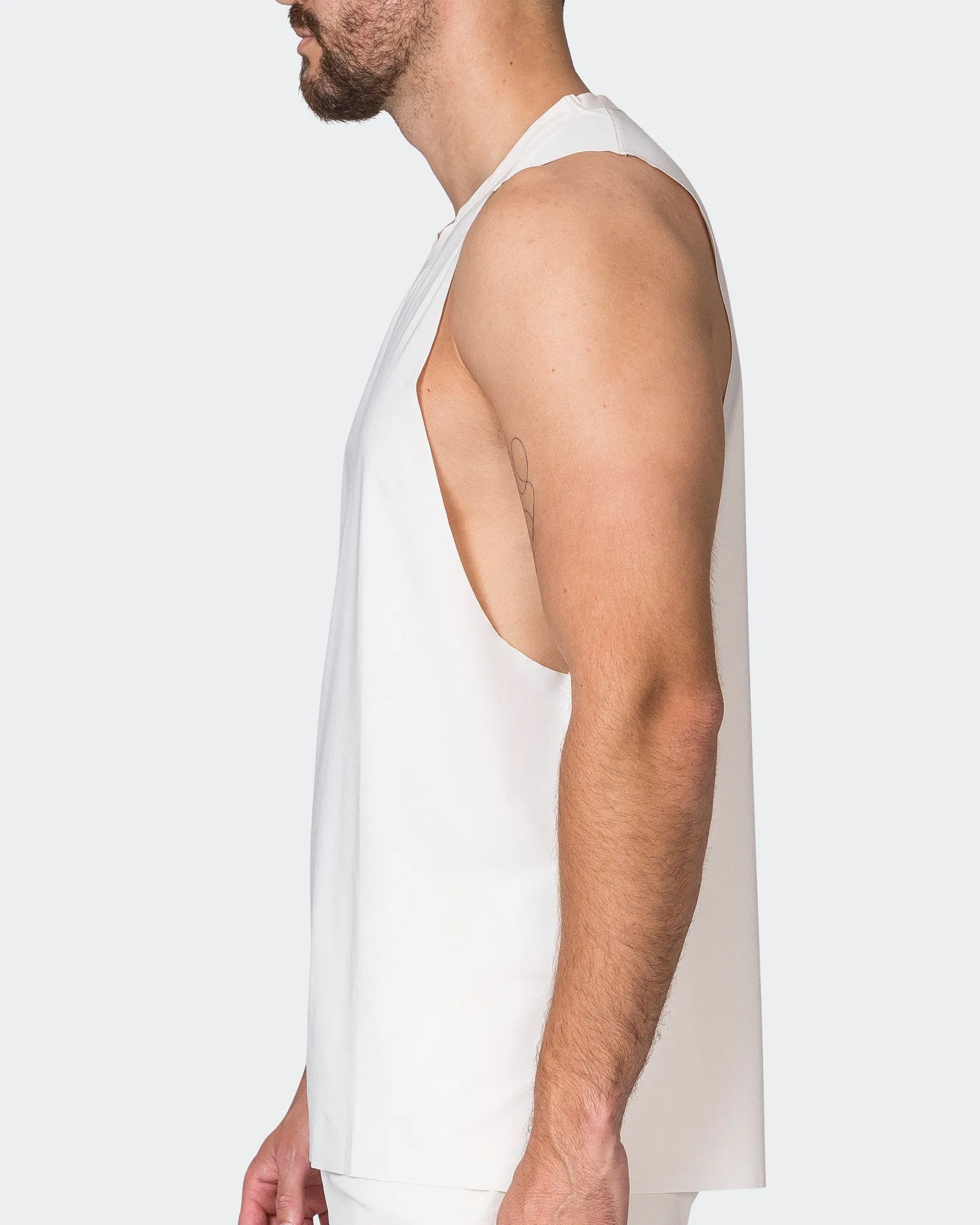 Replay Laser Cut Tank - Travertine