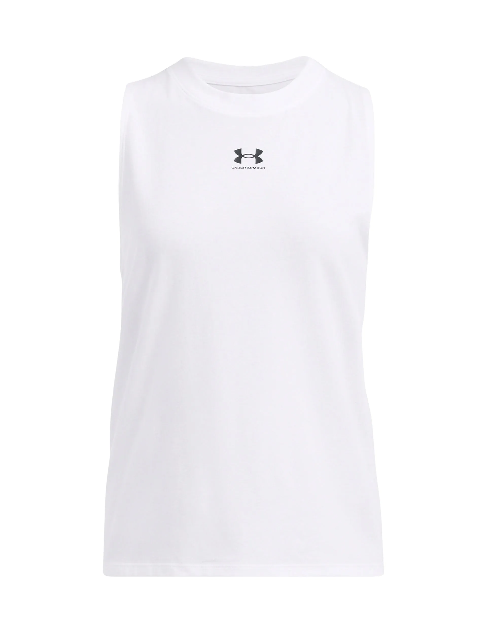 Rival Muscle Tank - White/Black