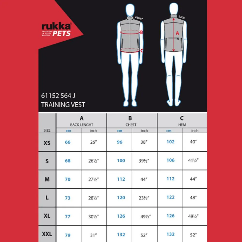 Rukka Pets Dog Walker / Trainer Training Vest