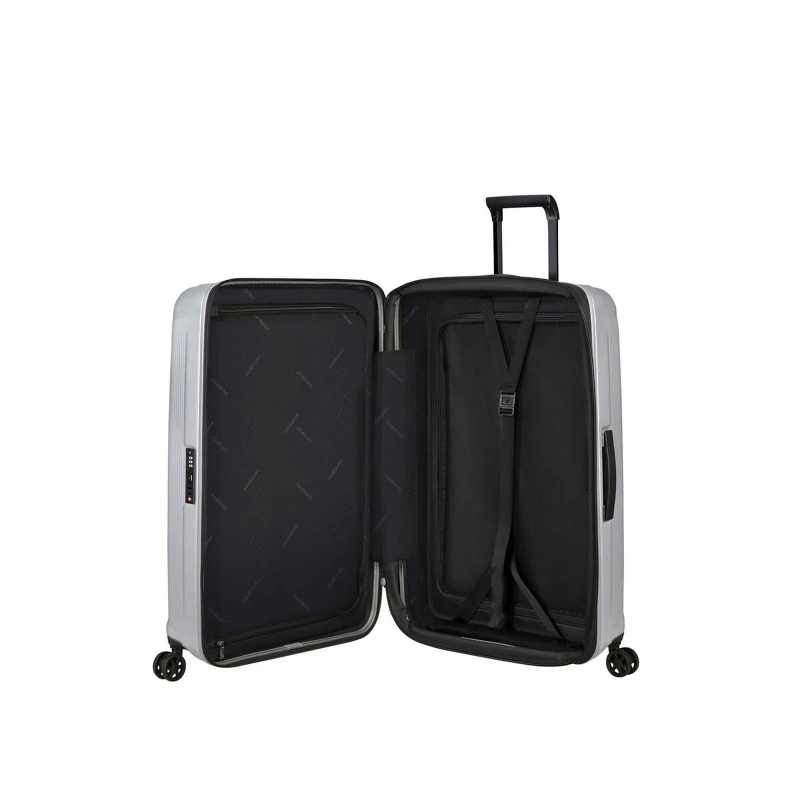 Samsonite Nuon 75cm Suitcase Matt Silver
