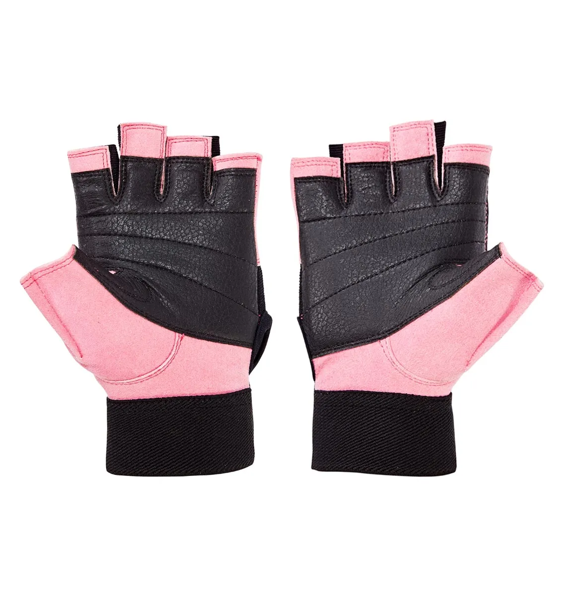 Schiek Women's Platinum Series "Gel" Weight Lifting Gloves - Pink