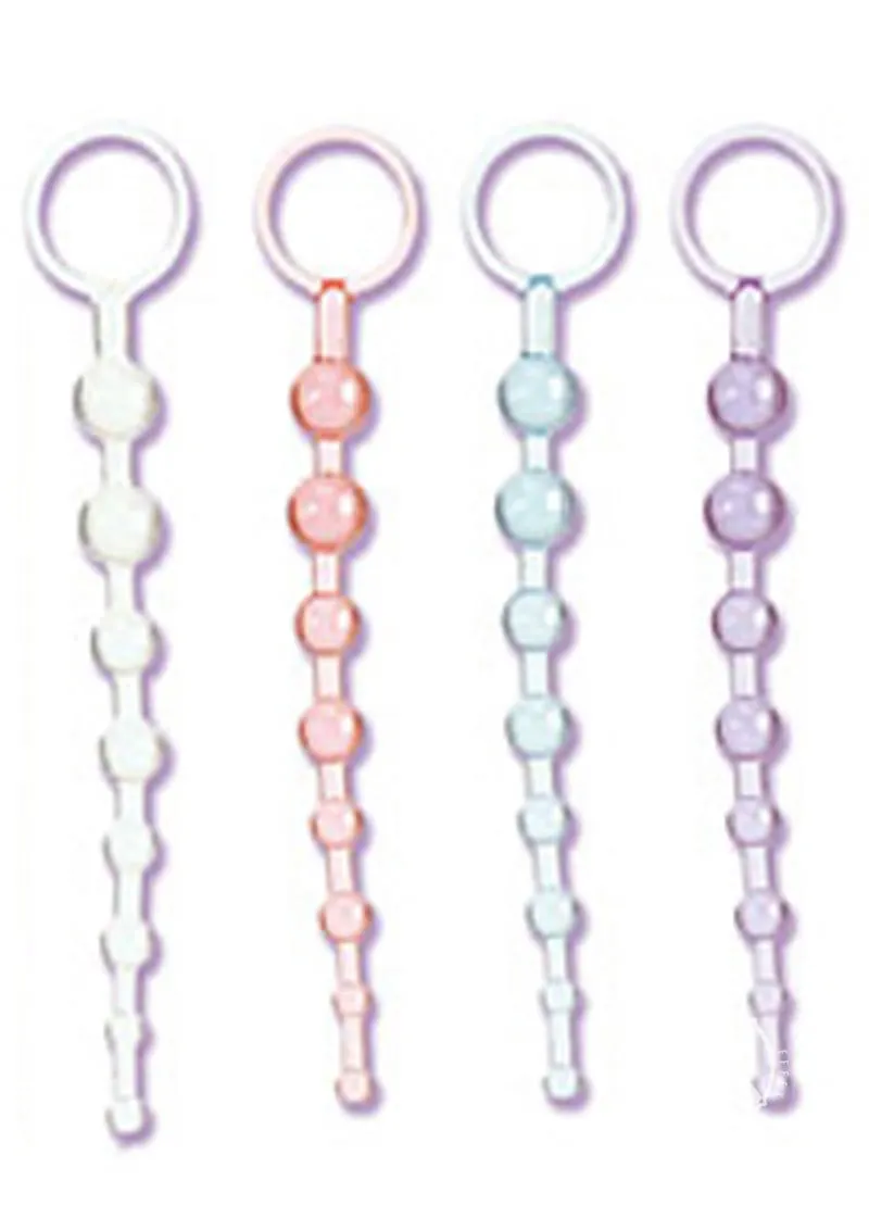 Shanes Anal 101 Intro Beads Blue