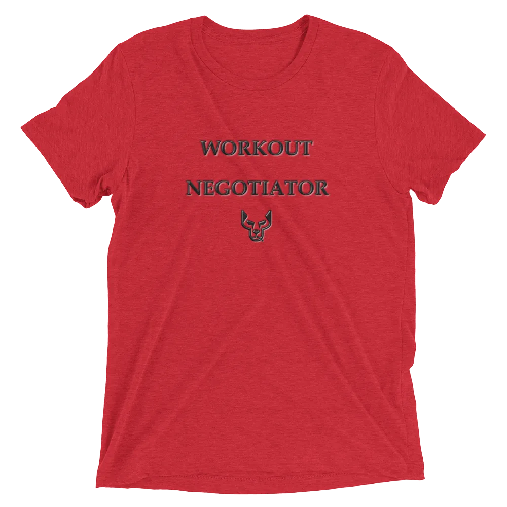 Short sleeve t-shirt, Workout Negotiator