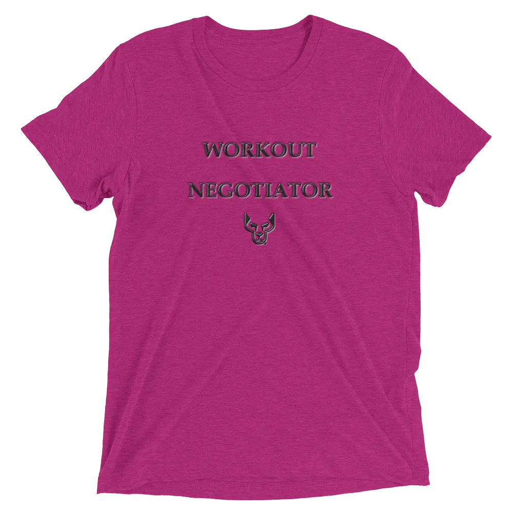 Short sleeve t-shirt, Workout Negotiator