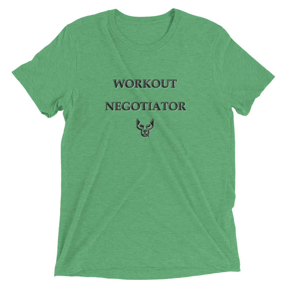 Short sleeve t-shirt, Workout Negotiator