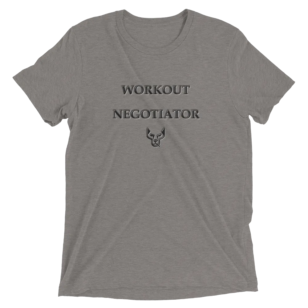 Short sleeve t-shirt, Workout Negotiator