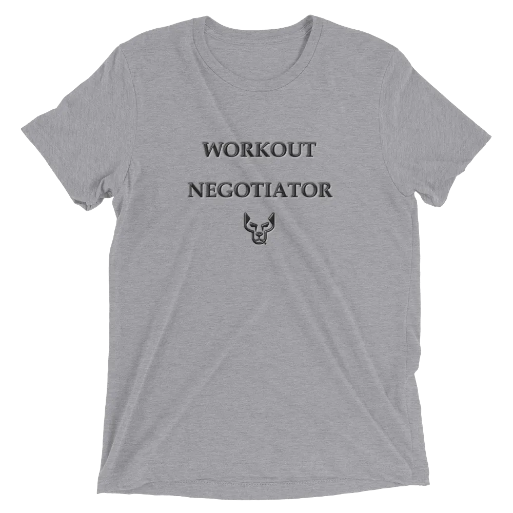 Short sleeve t-shirt, Workout Negotiator
