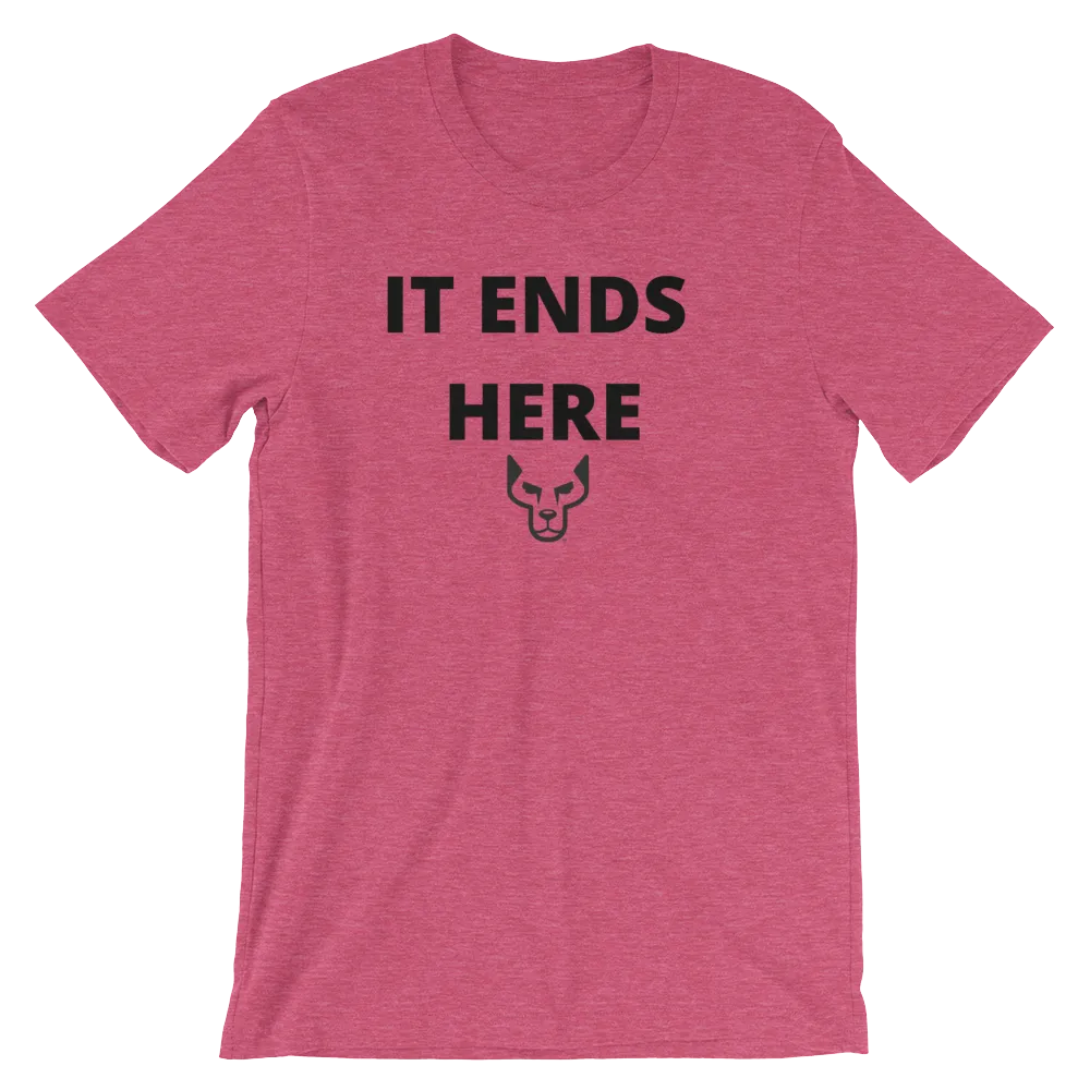 Short-Sleeve Unisex T-Shirt,UnderDog, It Ends