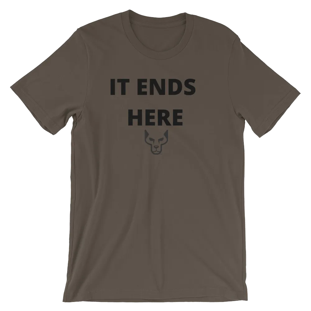Short-Sleeve Unisex T-Shirt,UnderDog, It Ends