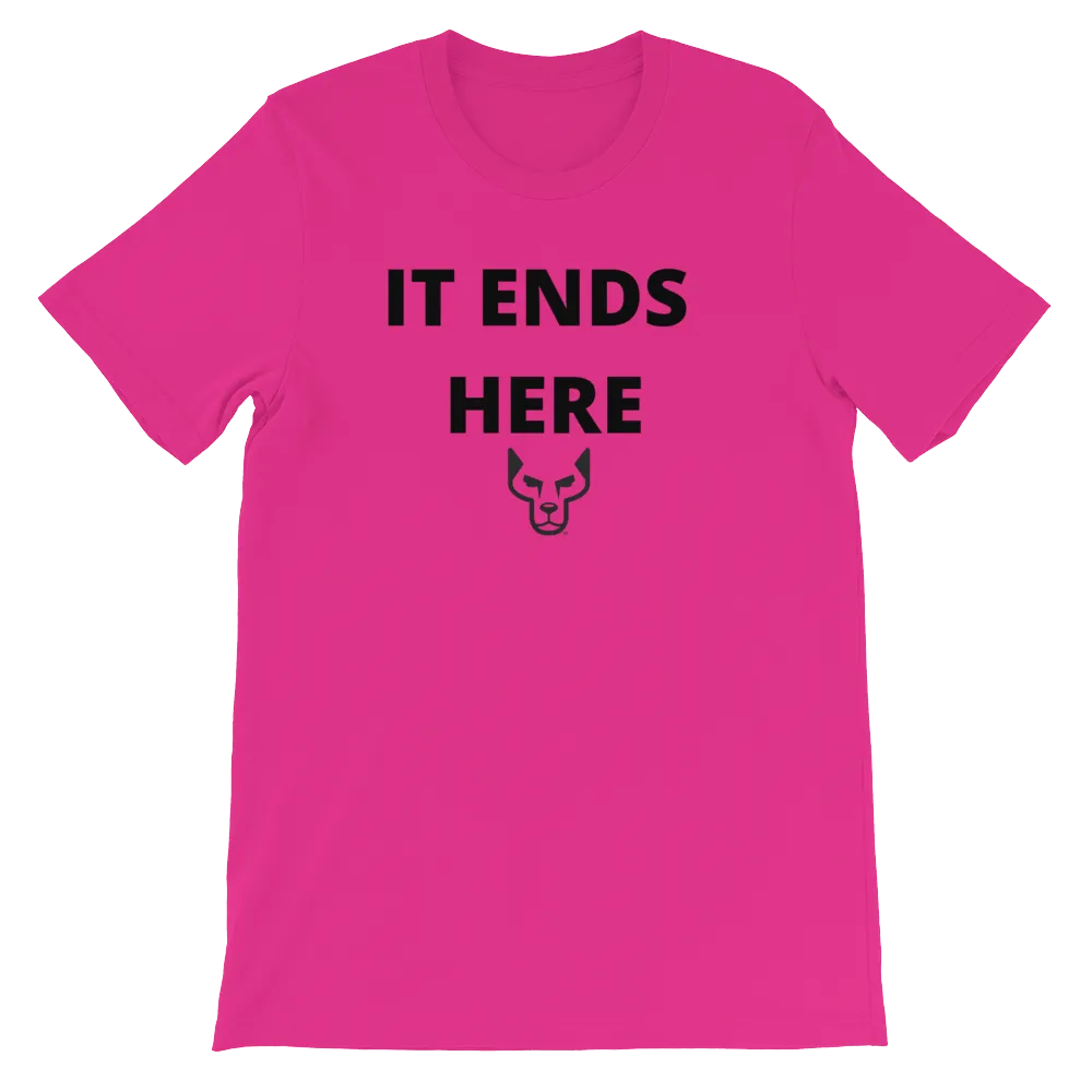 Short-Sleeve Unisex T-Shirt,UnderDog, It Ends