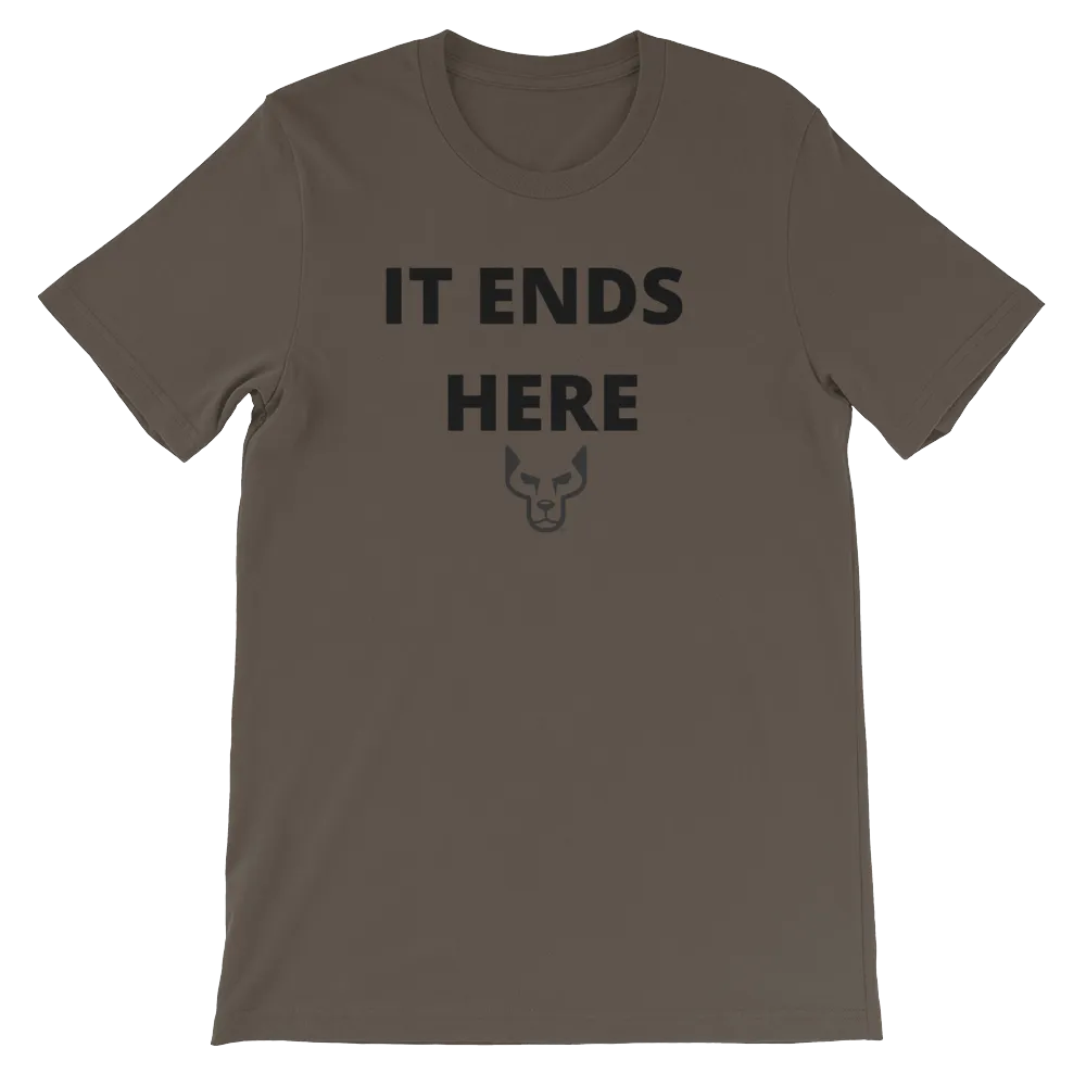 Short-Sleeve Unisex T-Shirt,UnderDog, It Ends