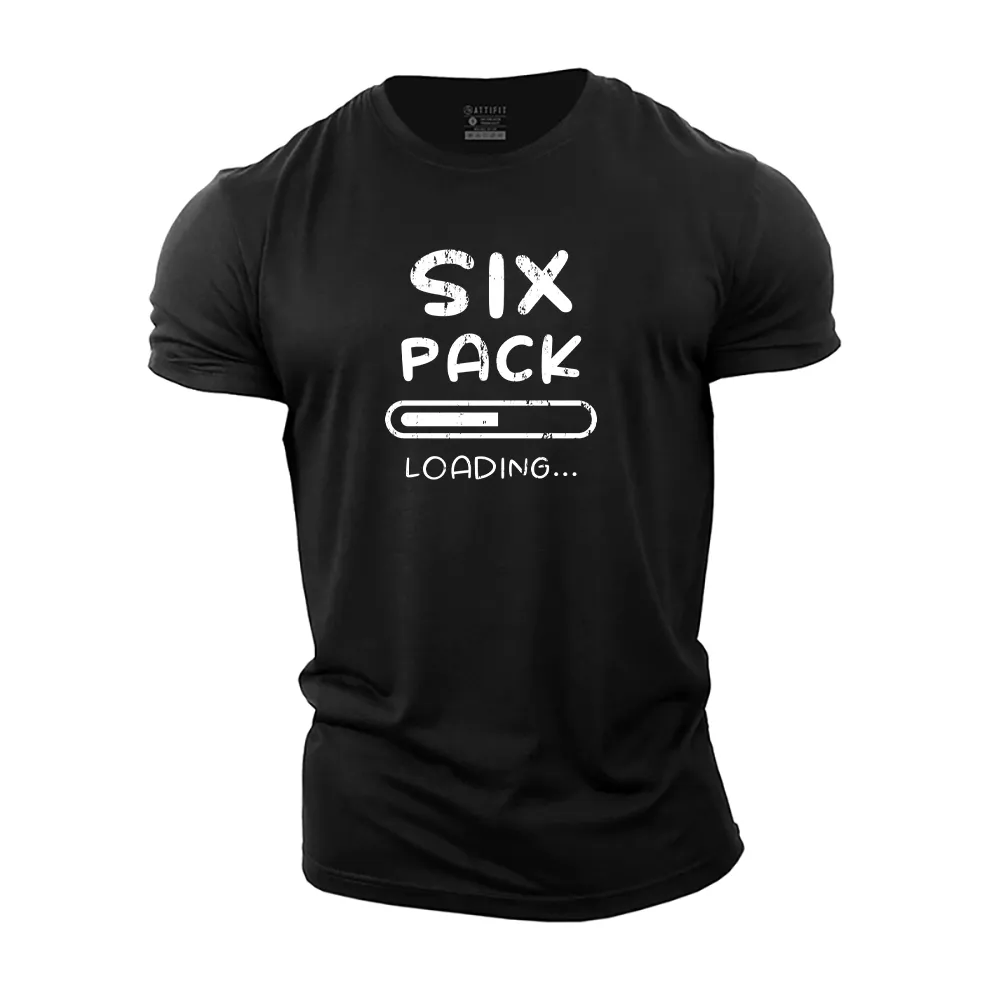 Six Pack Loading Cotton T-Shirt