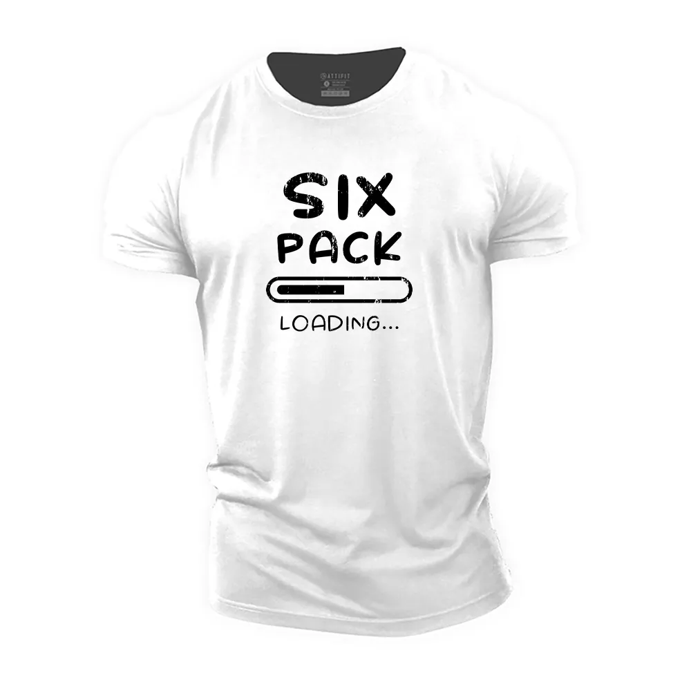 Six Pack Loading Cotton T-Shirt