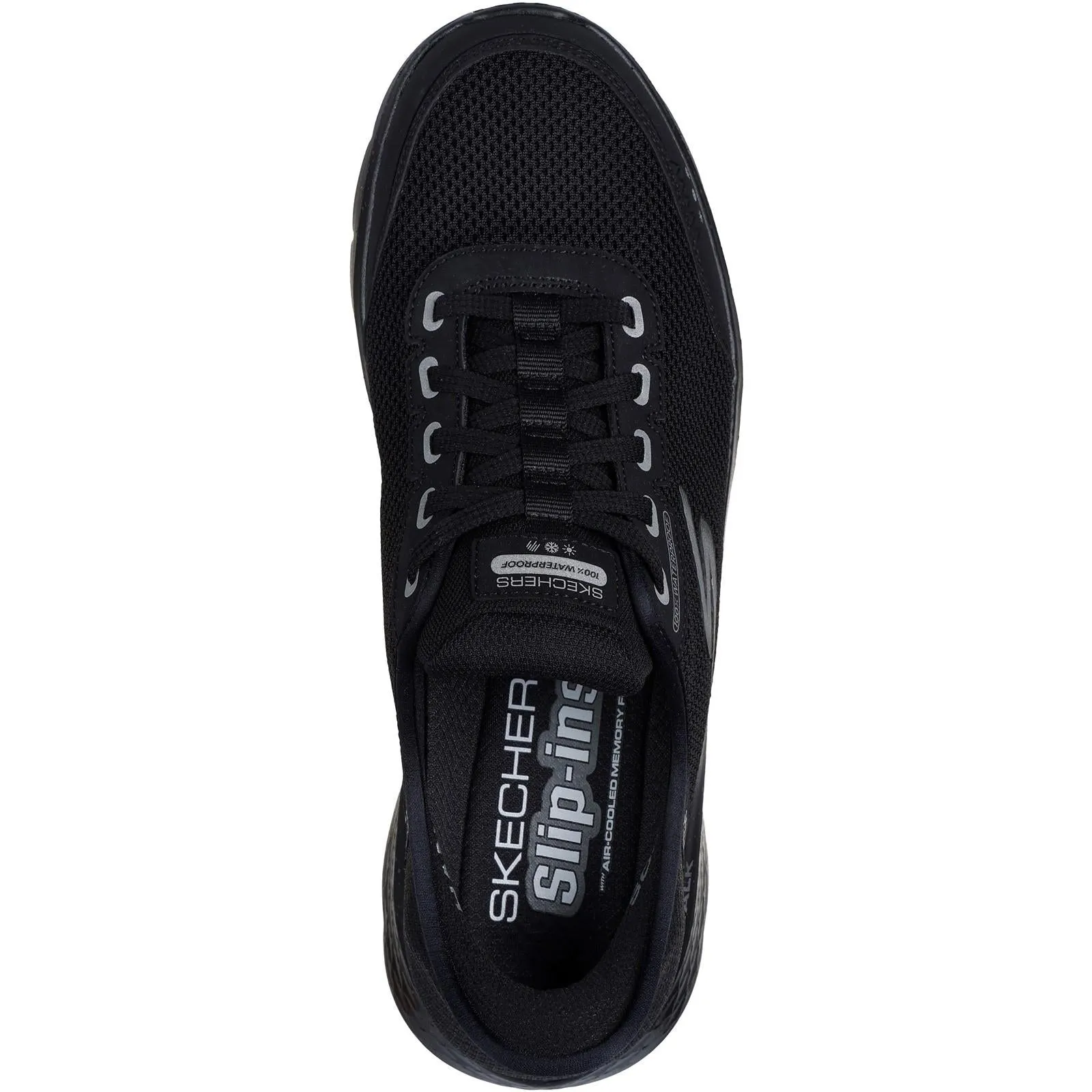Skechers 216330 Slip-ins Go Walk Flex 100 % wasserdichte Herren-Sneaker in weiter Passform
