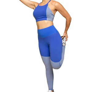 Sky Women Workout Pants -Blue