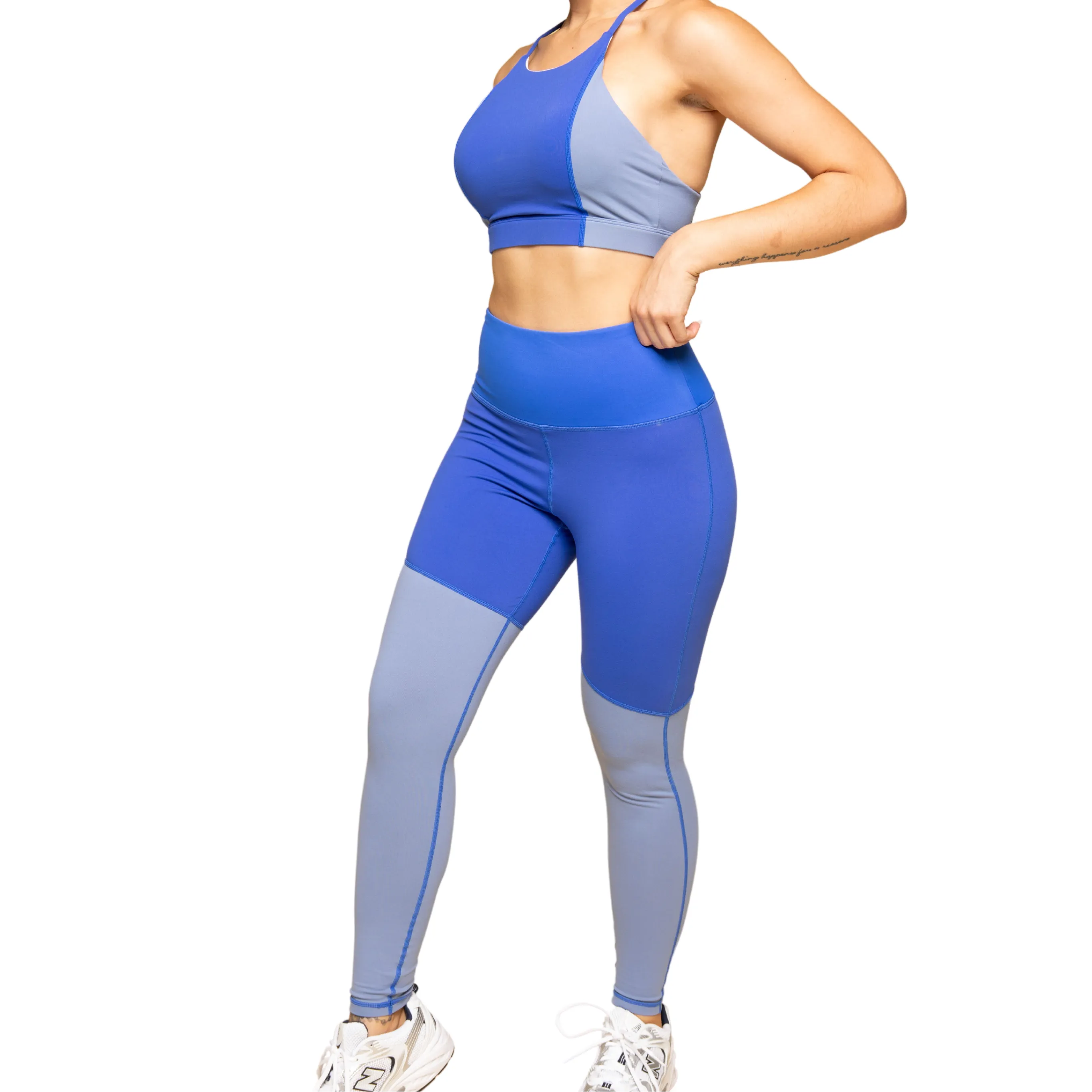 Sky Women Workout Pants -Blue