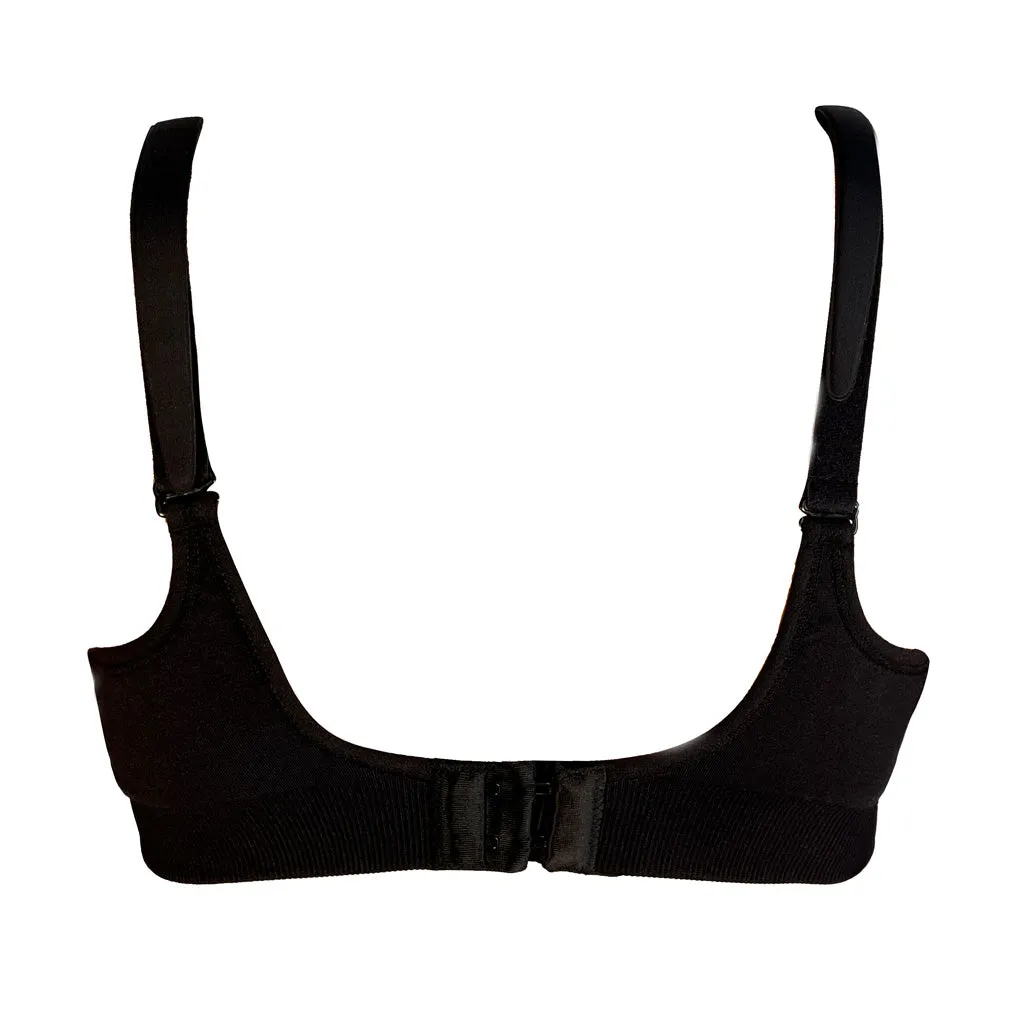 SLB01 Seamless Bra Black