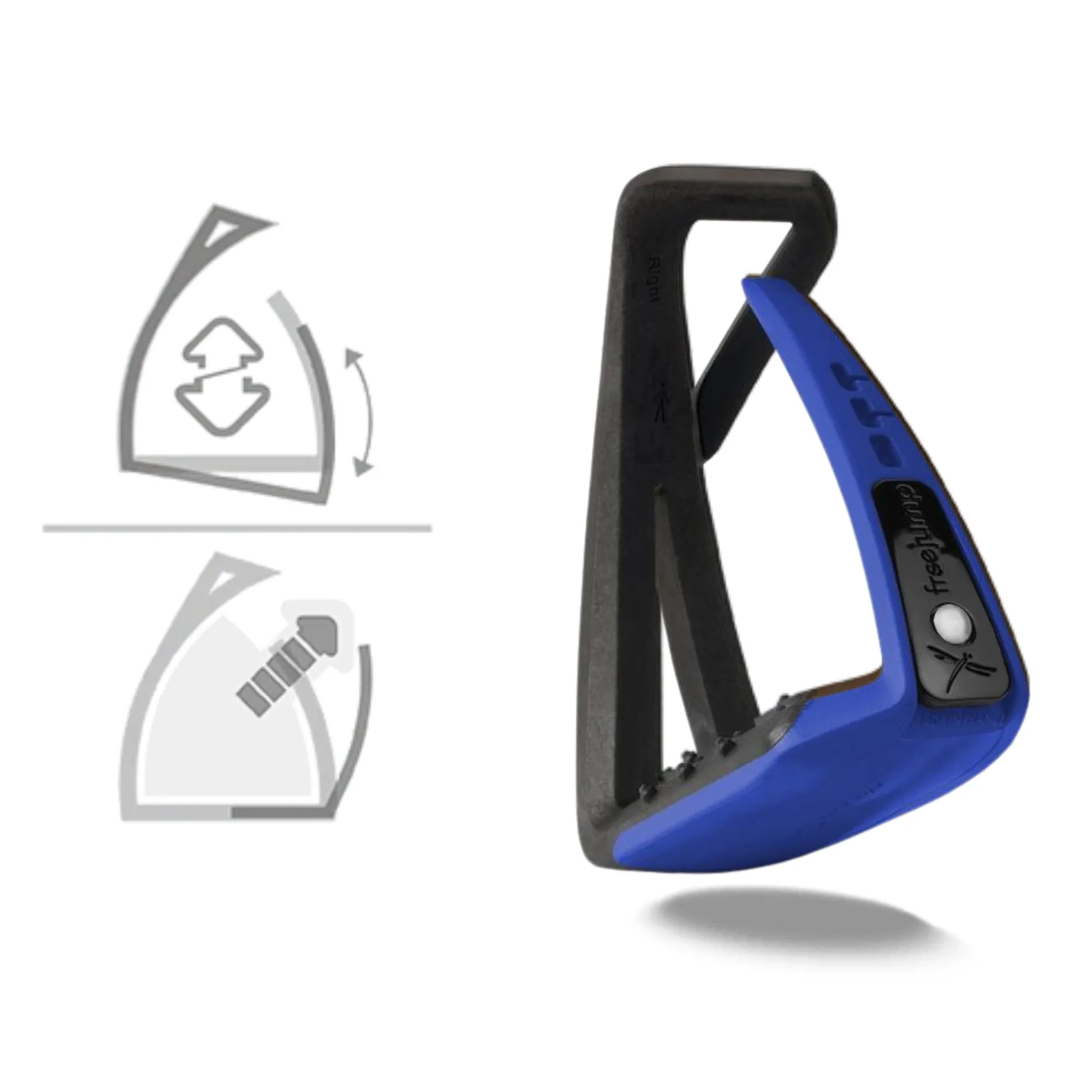 Soft'Up Lite Junior Stirrups - Navy