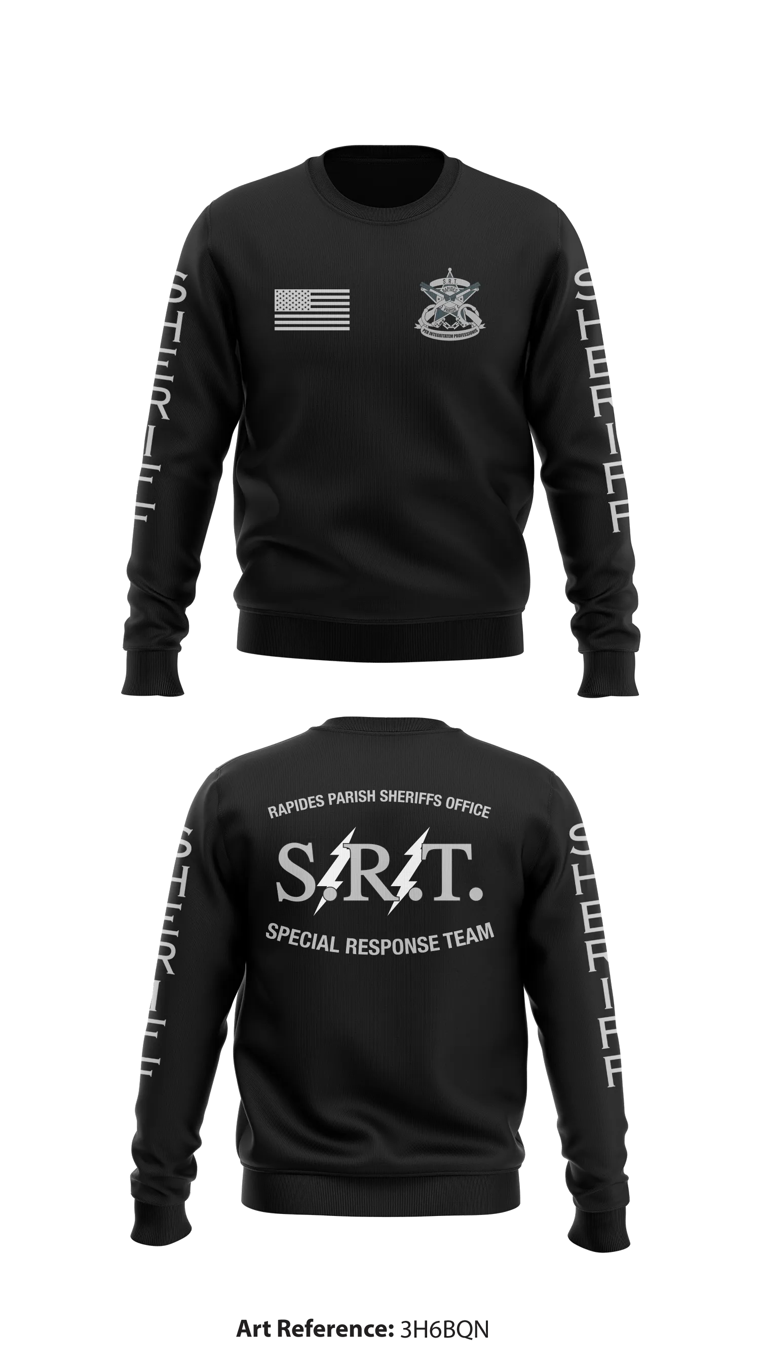 Special Response Team  Store 1 Core Men's Crewneck Performance Sweatshirt - 3H6bqn