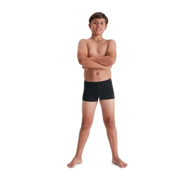Speedo Eco End  Asht -Juniors - Black