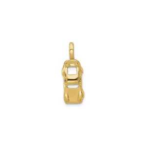 Sports Car Pendant (14K)