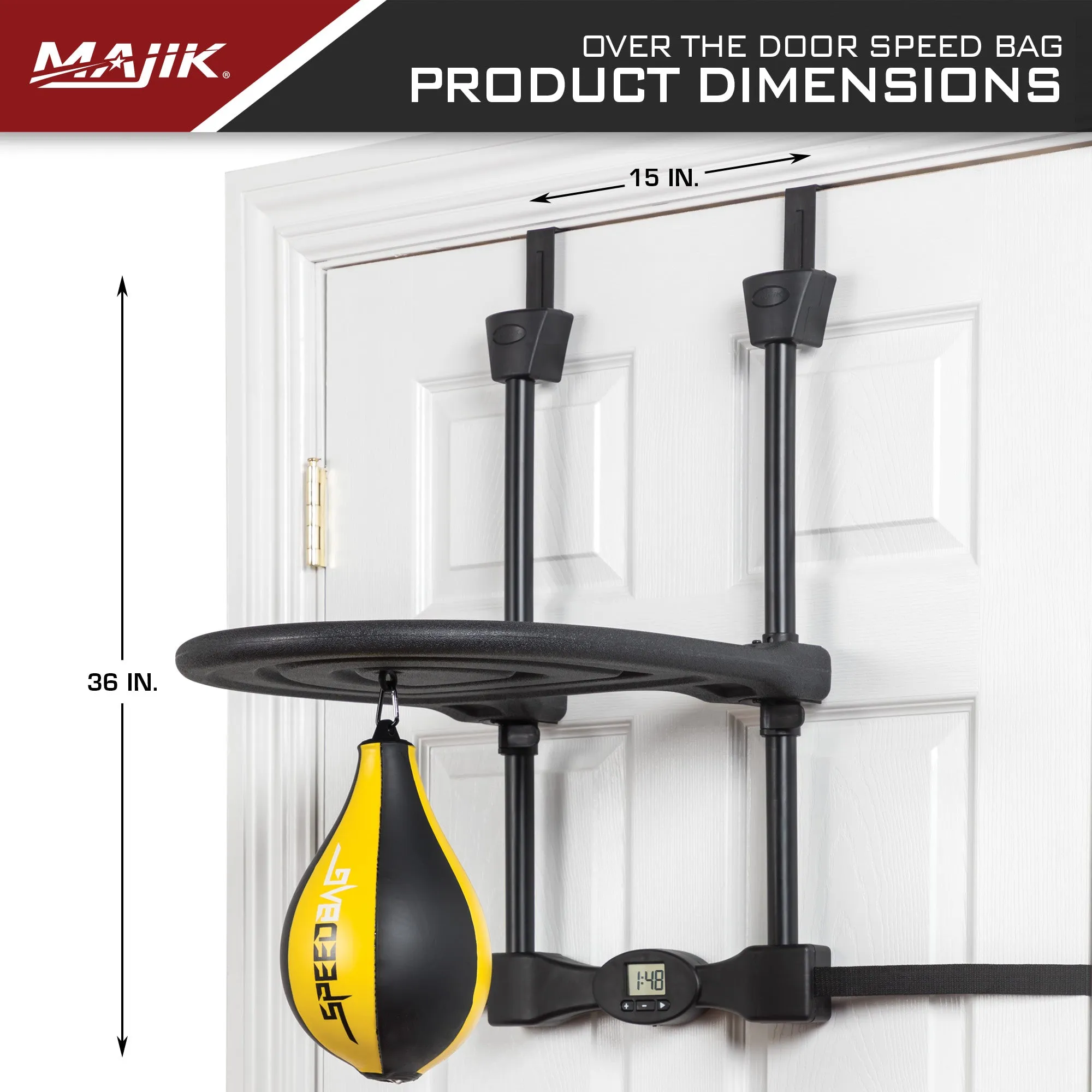Sports Majik Over-the-Door Speed Bag Trainer
