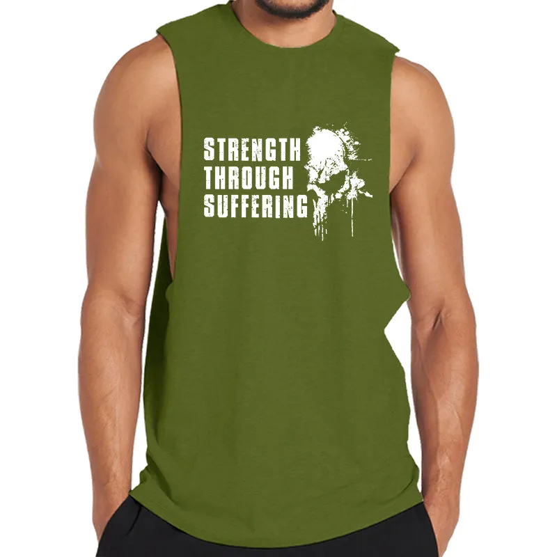 Strength Through Suffering Graphic Tank Top