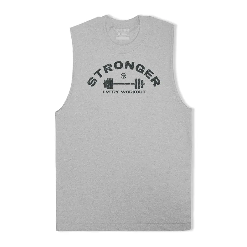 Stronger Workout Graphic Tank Top