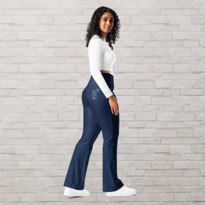 Stylish Flared Gym Leggings for Comfort and Enhanced Figure
