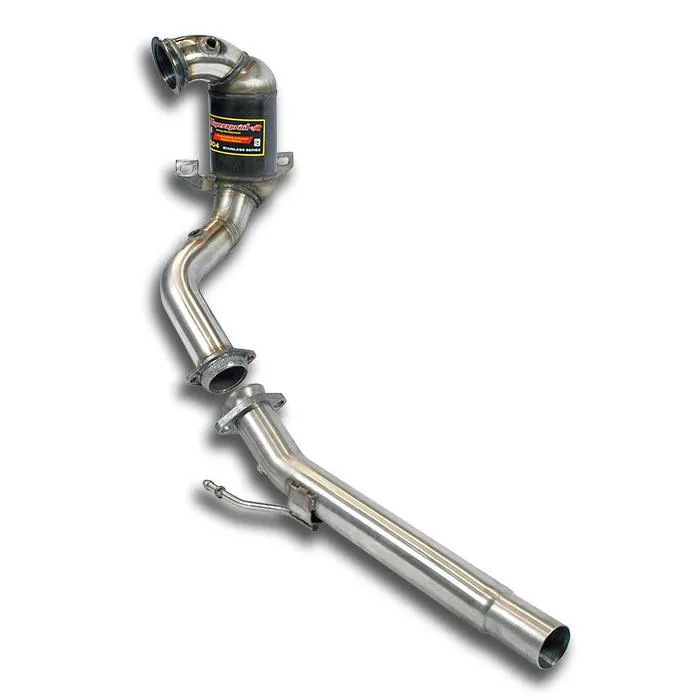 Supersprint AUDI A1 Citycarver (2019 ->) Downpipe   Metallic Catalytic, Deletes Gpf(Outlet Ø60Mm)