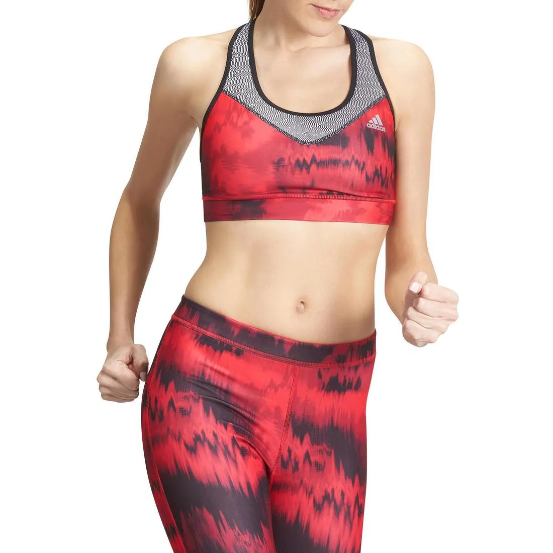 TechFit Women's Fitness Sports Bra - Red