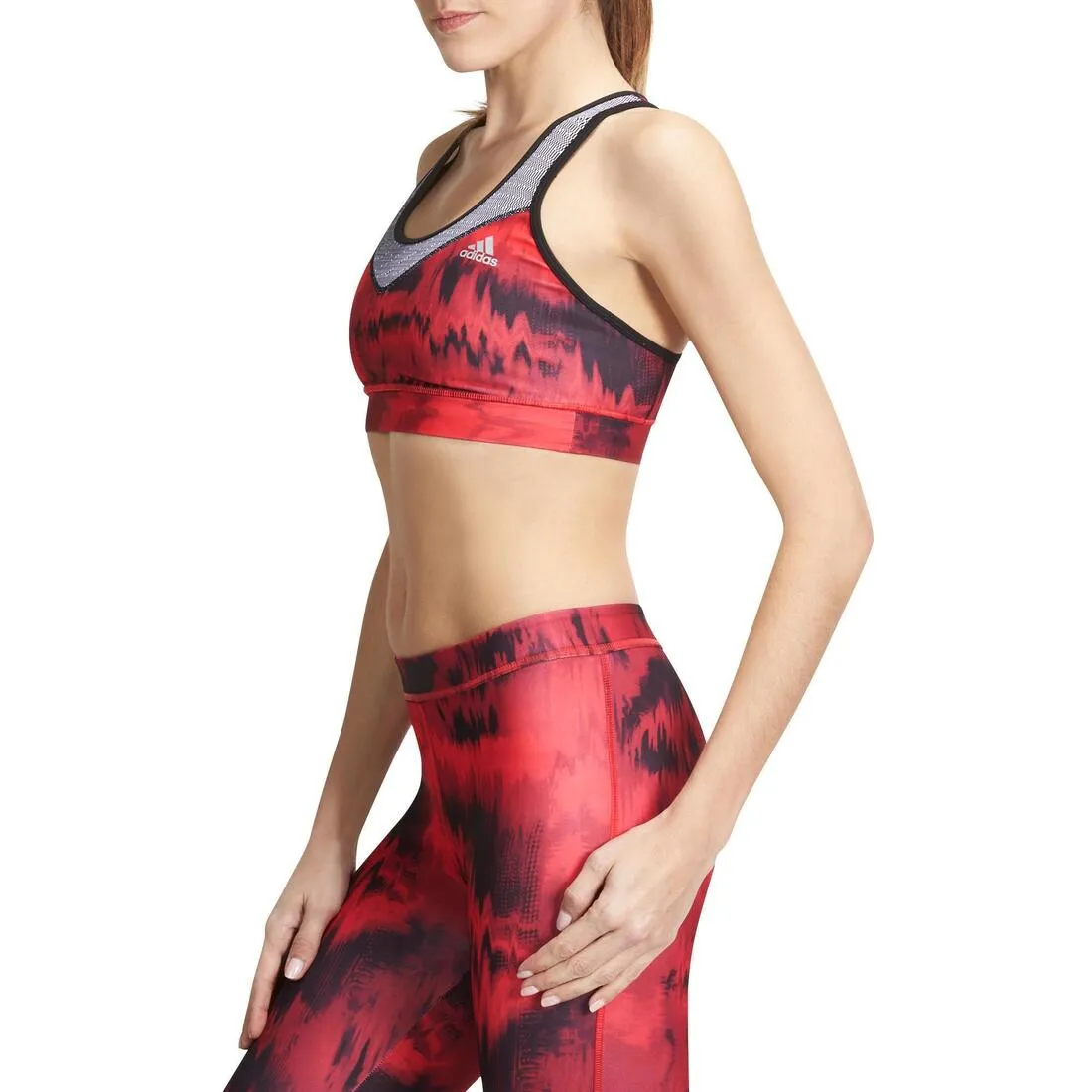 TechFit Women's Fitness Sports Bra - Red