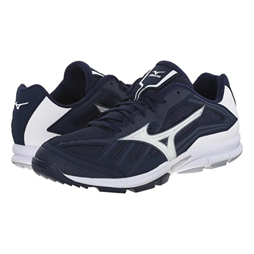 Tenis de Entrenamiento Beisbol Softbol Mizuno Trainer Coach Azul Marino