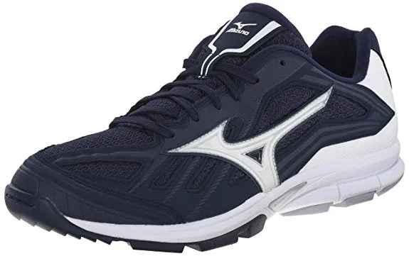 Tenis de Entrenamiento Beisbol Softbol Mizuno Trainer Coach Azul Marino