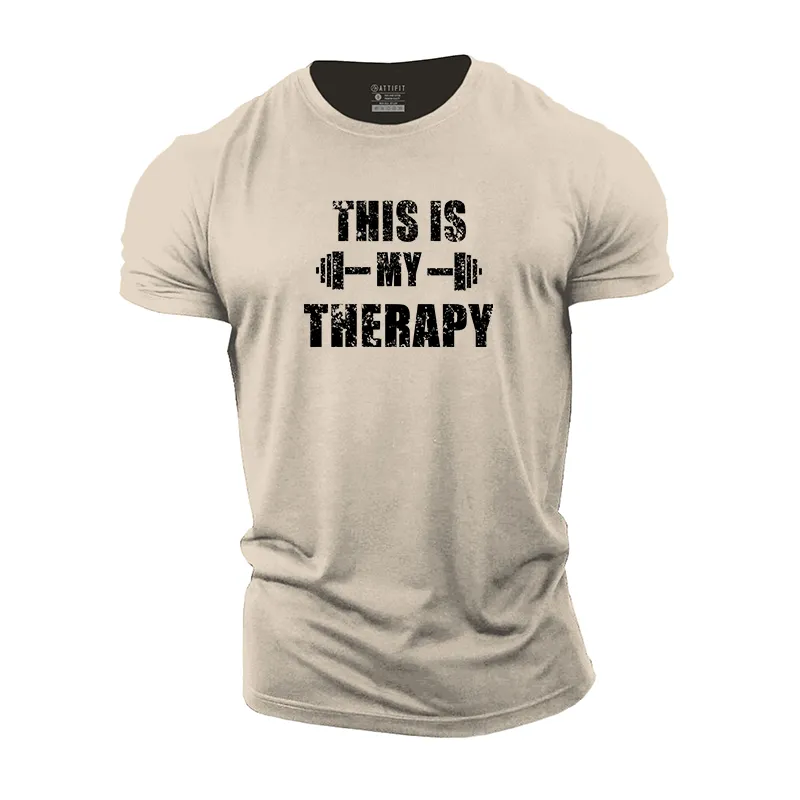 This Is My Therapy Cotton T-Shirt