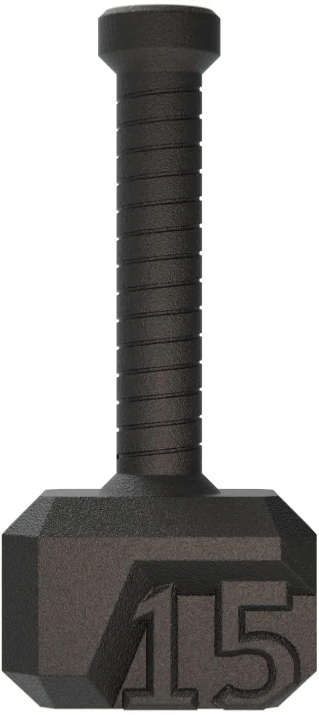 Thor Kettlebell Series by Tribe WOD, Workout Kettlebell Weights for Lifting Crossfit Kettlebell Muscle Building Cardio Fitness, Endurance and Stamina for Daily Workout Routine - 15 - 55lb Kettle Bells