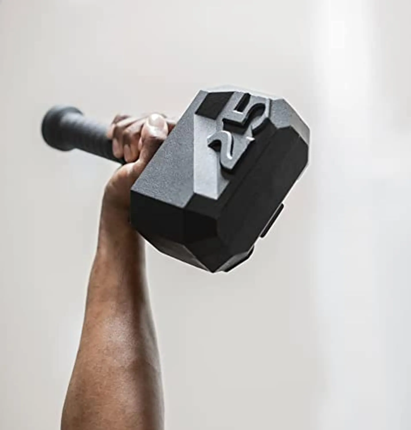 Thor Kettlebell Series by Tribe WOD, Workout Kettlebell Weights for Lifting Crossfit Kettlebell Muscle Building Cardio Fitness, Endurance and Stamina for Daily Workout Routine - 15 - 55lb Kettle Bells
