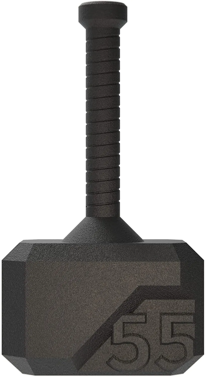 Thor Kettlebell Series by Tribe WOD, Workout Kettlebell Weights for Lifting Crossfit Kettlebell Muscle Building Cardio Fitness, Endurance and Stamina for Daily Workout Routine - 15 - 55lb Kettle Bells