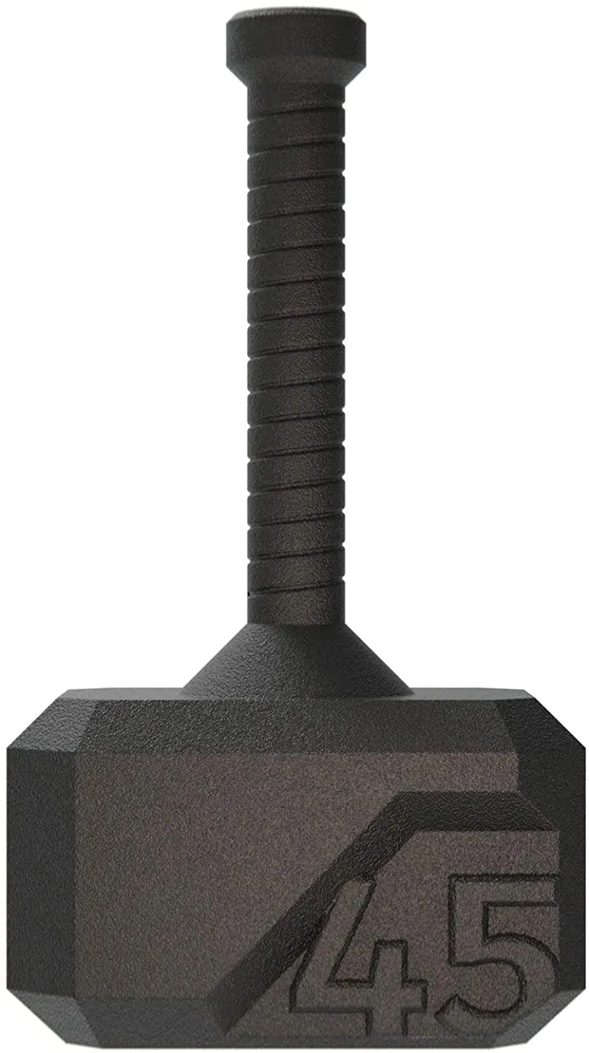 Thor Kettlebell Series by Tribe WOD, Workout Kettlebell Weights for Lifting Crossfit Kettlebell Muscle Building Cardio Fitness, Endurance and Stamina for Daily Workout Routine - 15 - 55lb Kettle Bells
