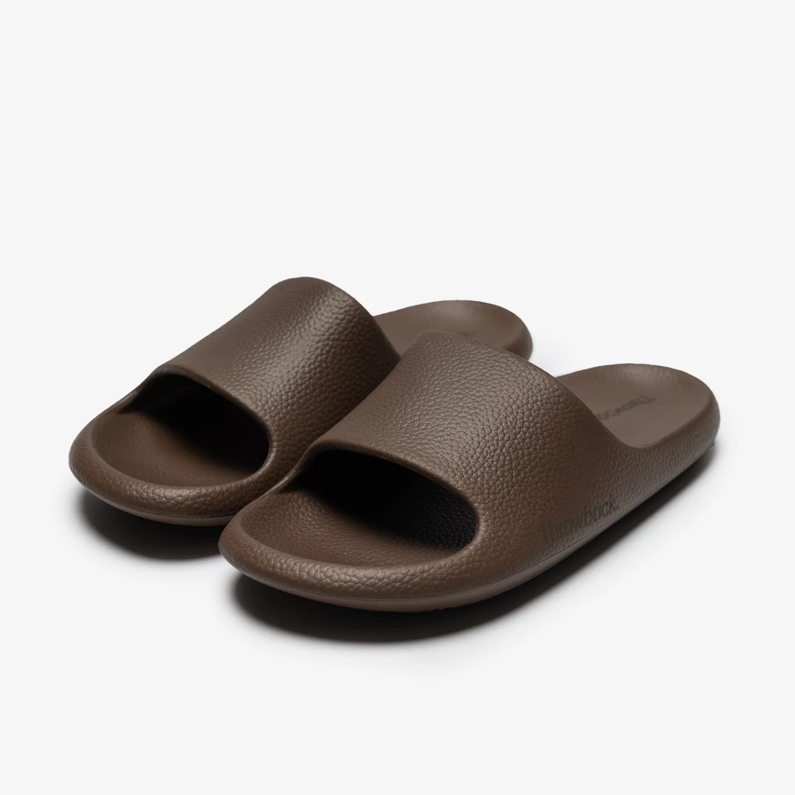 Throwback Slide - Dark Brown