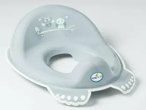 Toilet Training Seat Potty Toddler Boy Girl Trainer Safe Anti-Slip Owls Grey
