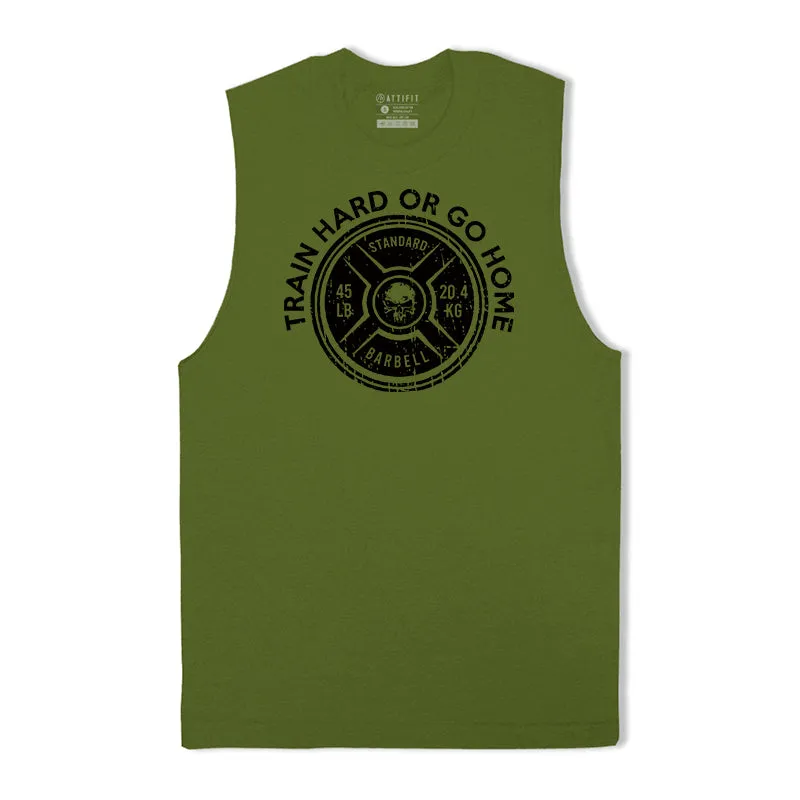 Train Hard Graphic Tank Top