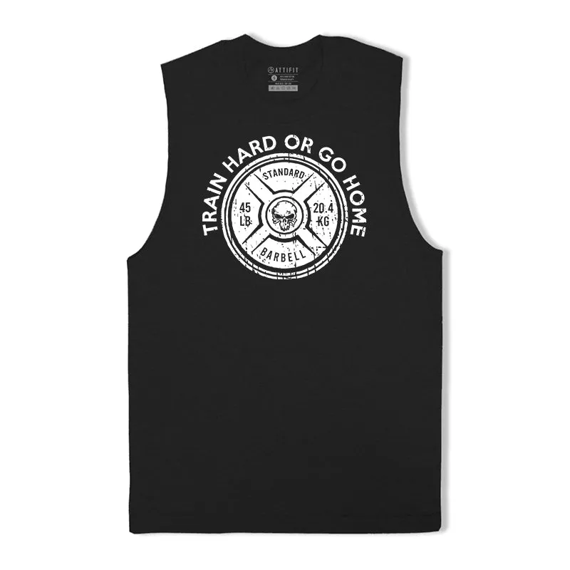 Train Hard Graphic Tank Top