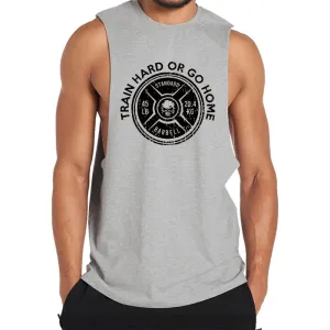 Train Hard Graphic Tank Top