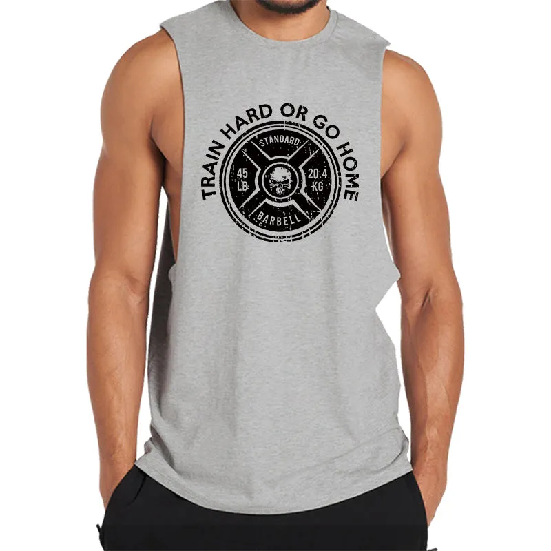 Train Hard Graphic Tank Top
