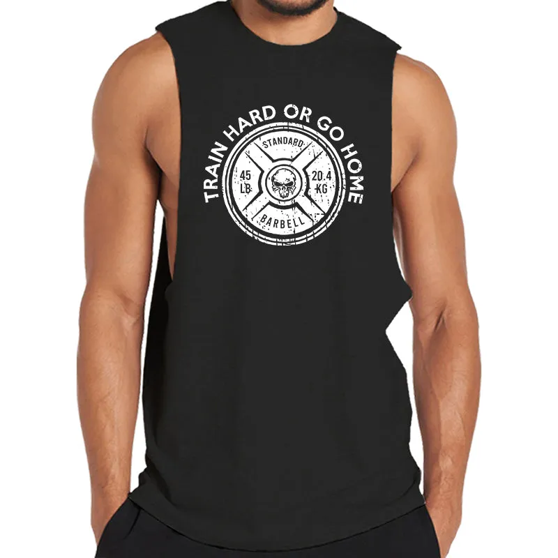 Train Hard Graphic Tank Top