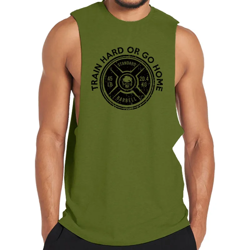 Train Hard Graphic Tank Top
