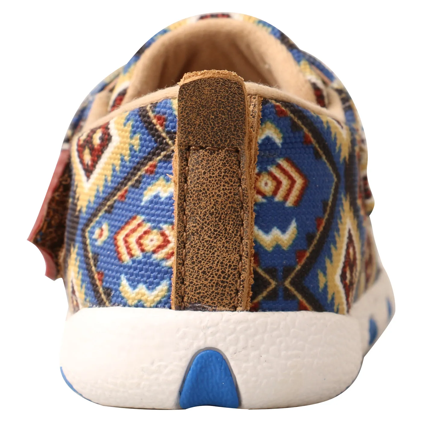 Twisted X Infant's Driving Moc-Blue Multi Aztec