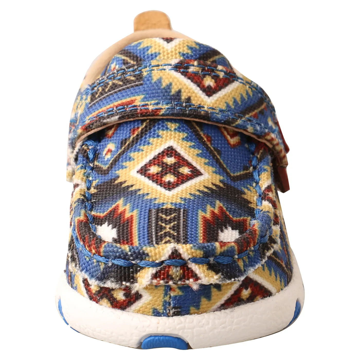 Twisted X Infant's Driving Moc-Blue Multi Aztec