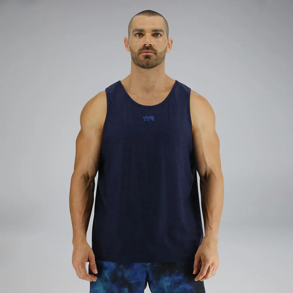 TYR Airtec™ Men's Tank - Eclipse Heather